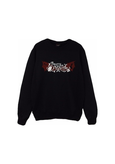 Bullet For My Valentıne Baskılı Sweatshirt Siyah