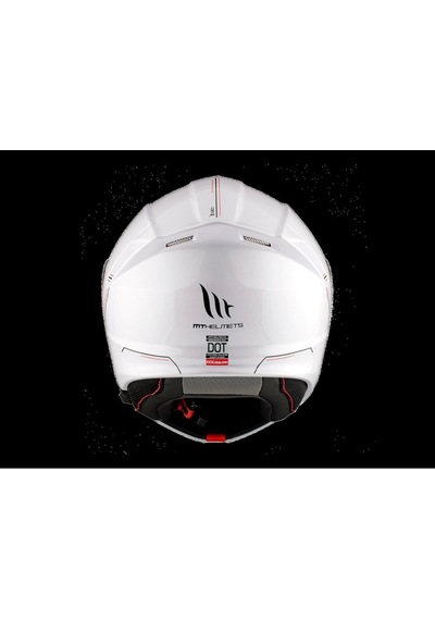 Mt Helmets Genesis SV A2 Çene Açılır Kask Parlak Beyaz