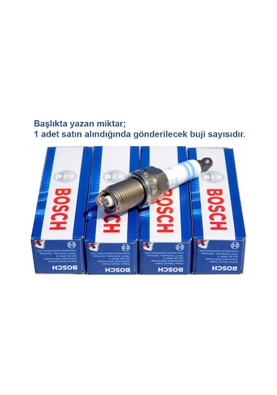Volvo S80 2.4 1998-2007 Bosch Lpg Bujisi 5 Adet