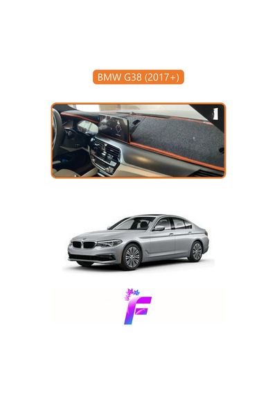Bmw G38 Torpido Örtüsü Güneşten, Isıdan, Çatlamadan Korur Oto Aksesuar Oto Aksesuar D28 Kahverengi