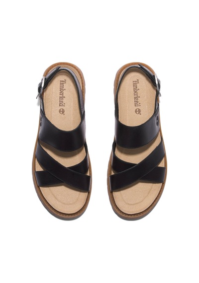 Timberland Backstrap Sandal Tb0A61Trw021-Black Full Graın Siyah