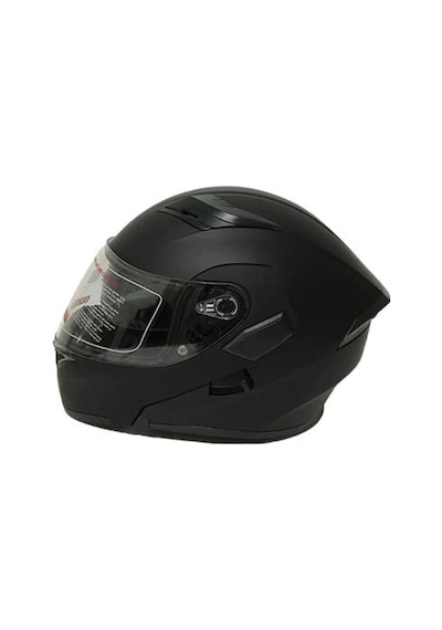 Jk-20 Jk902 Çene Pedli Güneş Vizörlü Çeneden Açılır Kask Mat Black M Beden