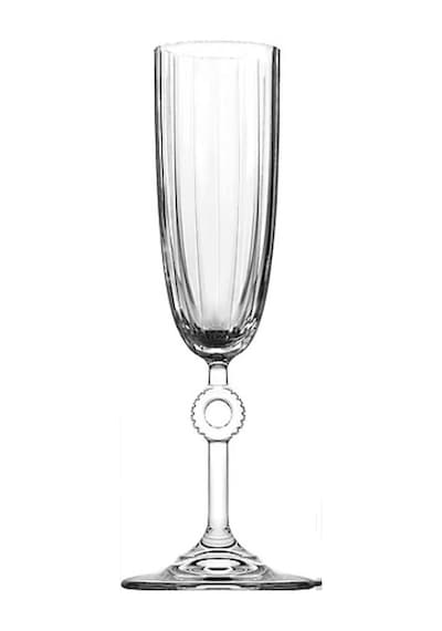 Paşabahçe 440313 Amore 6 Lı Ayaklı Şampanya Bardak Kadeh150cc - Şeffaf