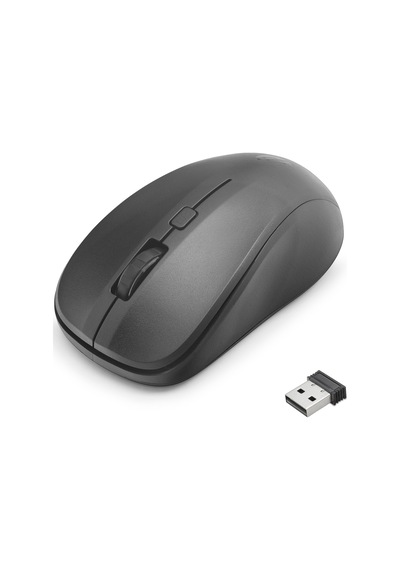S500 Kablosuz Mouse Optik 1200 Dpi - Siyah Diğer