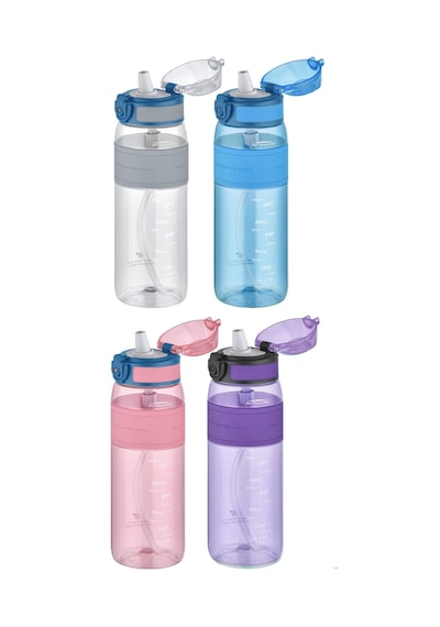 Uzspace Fiftyfifty Pipetli(Isırılamaz) 600 Ml Silikon Gövde Trita