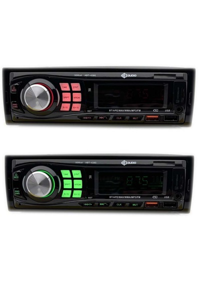 Hei Abt 4380 Usb Sd Aux Bluetooth Radio Renkli Ekran Oto Teyp