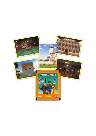 Panini Minecraft Çıkartma