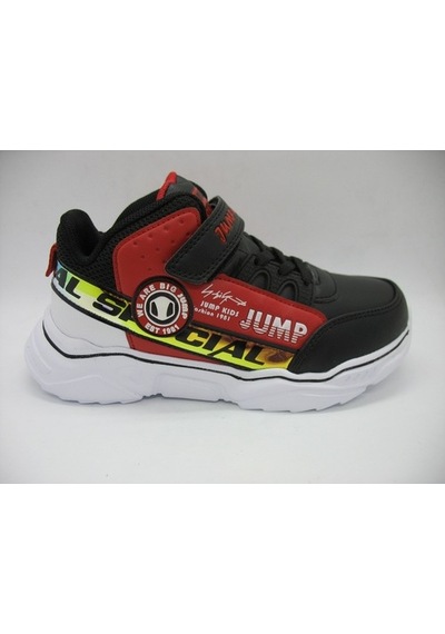Jump 25792 Black-Red Çocuk Spor Ayakkabı 26-35