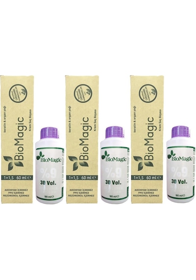 Biomagic Organik Amonyaksız Saç Boyası (Açık Küllü Kumral - 8.72 )+ (433979984)