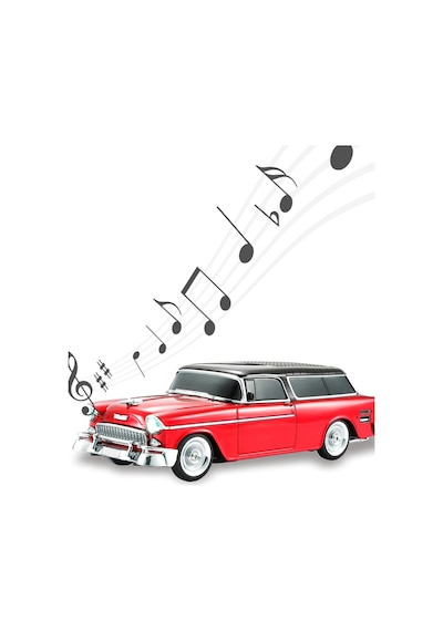 Klasik Araba Usb-tf-fm Radyo Bluetooth Hoparlör Dekoratif Müzik Kutusu Araba