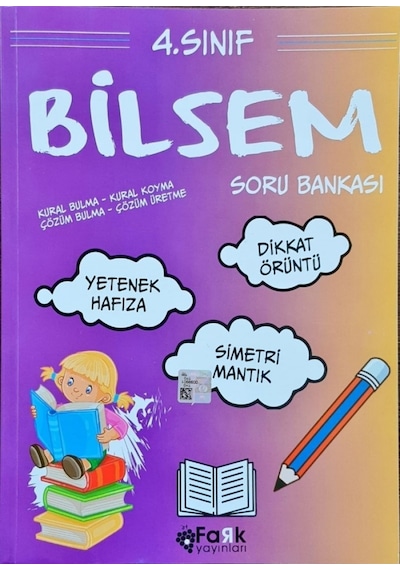 Bilsem 4. Sınıf Soru Kitabı  -  Tacettin Kandemir  -  Fark Yayınları