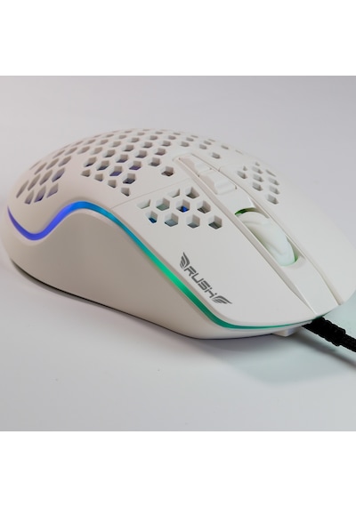 Rush Trepan RM404 12.800 DPI RGB Oyuncu Gaming Mouse
