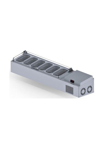 Iceinox Set Üstü Saladbar Pleksi Kapak Gn 1/4-150: 6 Adet