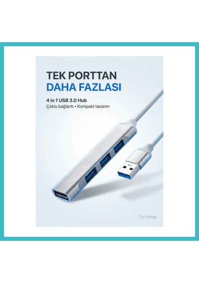 Bezos Ekd-uh60, Usb3.0 To 3xusb 2.0, 1xusb 3.0, Metal, Usb Hub Dfnbez