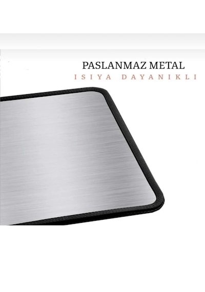 Yağ Sıçratmaz Ocak Arkası Koruyucu Paslanmaz Metal
