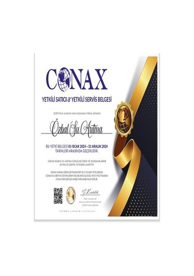 Conax Class Su Arıtma Cihazı - Kırmızı - Pompasız - 6 Aşama