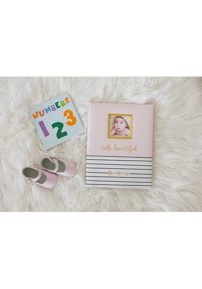 Hello Baby İlk 5 Yıl Hatıra Defteri, Yeni Ve Bebek Bekleyen Ebeveynler İçin Kız Bebek Hatırası, Hamilelik Ve Dönüm Noktası Günlüğü, Pembe