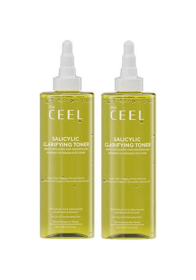 The Ceel 2'li Yağlı ve Akneye Eğilimli Ciltler İçin Salisilik Tonik Niacinamide, Sitrik Asit, Zinc Pca 200 M