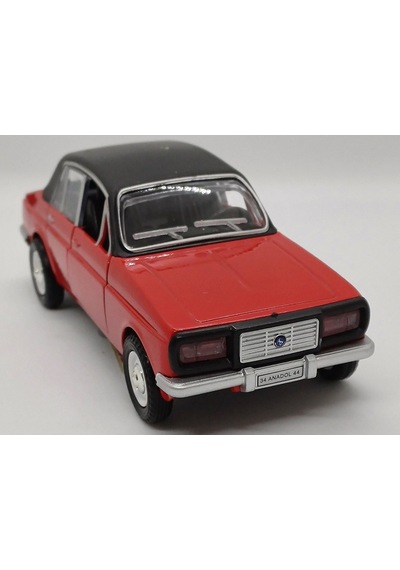 Birlik Toys 7287 001-brl16-x Metal Çek Bırak Anadol Araba Sesli Işıklı - Kırmızı
