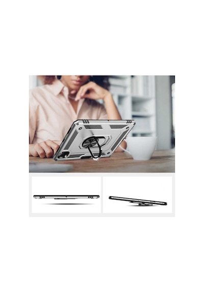 Apple Uyumlu iPad, Pro 11 2022 M2. Nesil Zore Tablet Vega Kapak-mavi Tablet Kılıfı