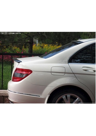 Mercedes W204 C Serisi Kasa Spoiler Piano Black Boyalı