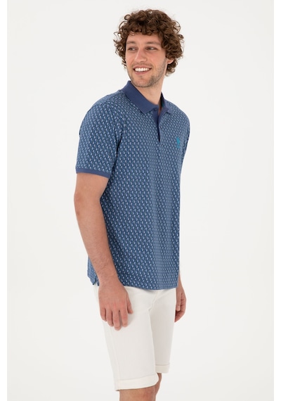 U.S. Polo Assn. Erkek Regular Fit Polo Yaka Açık Lacivert Tişört 50300366-VR059 U.S. Polo Assn. Erkek Regular Fit Polo Yaka Açık Lacivert Tişört 50300366-VR059