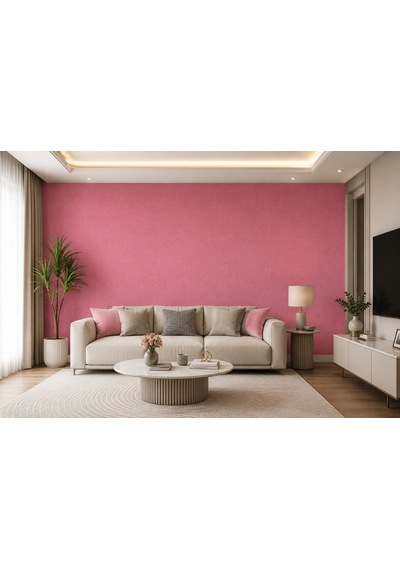 50x280cm Pembe Kendinden Yapışkanlı Isı Ve Ses Yalıtımını Destekler Boyanabilir Duvar Paneli Kağıdı