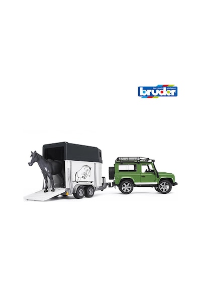 Bruder BR02592 Land Rover Arazi Aracı & At Nakil Aracı