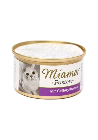 Miamor Pastete Yürekli Konserve Yetişkin Kedi Maması 85 G