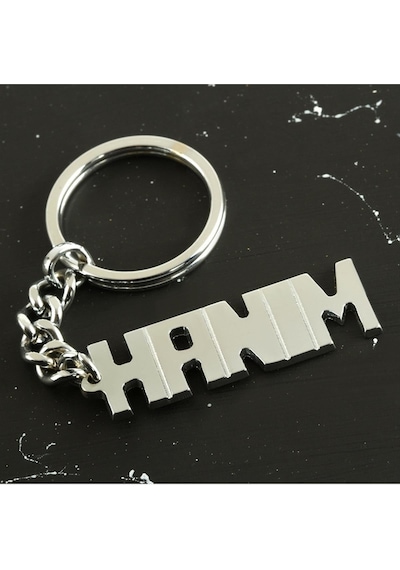 Hanım - 717 - - Nazblsmm - İsimli Anahtarlık Çok Renkli