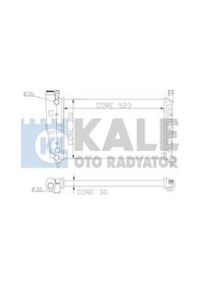 Su Radyatoru Mekanık Uno 70 1,4 Ie 94- 35536874