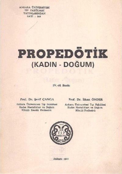Prodedötik Kadın Doğum - Şerif Çanga