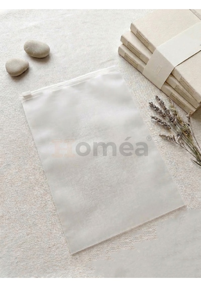 10 Lu Fermuarlı Organizer Çanta Seti 20x30 Cm Çok Amaçlı Makyaj, Seyahat Ve Düzenleme Çantası Şeffaf