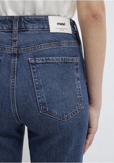 Mavi - Bliss Premium Blue Gölgeli Koyu Mavi Jean Pantolon 101437-a3780