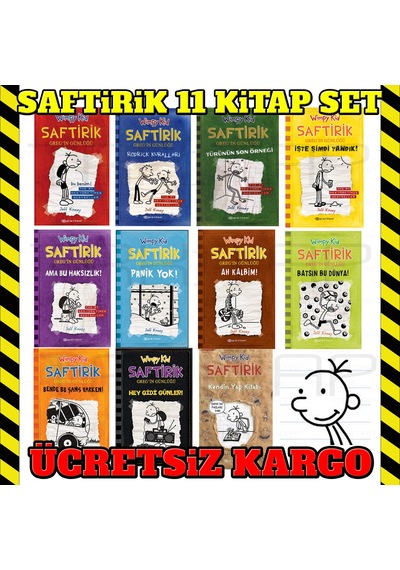 Epsilon Yayınları - Saftirik Greg Serisi - 11 Kitaplık Set