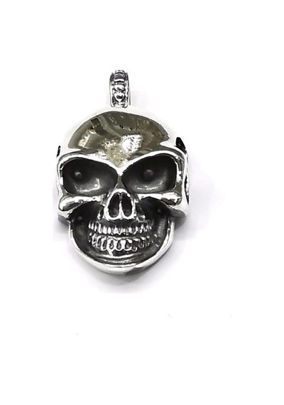 Omar Silver Unisex Kuru Kafa Kolye Ucu Oksitli Gümüş Oksitli Koly (513868024)