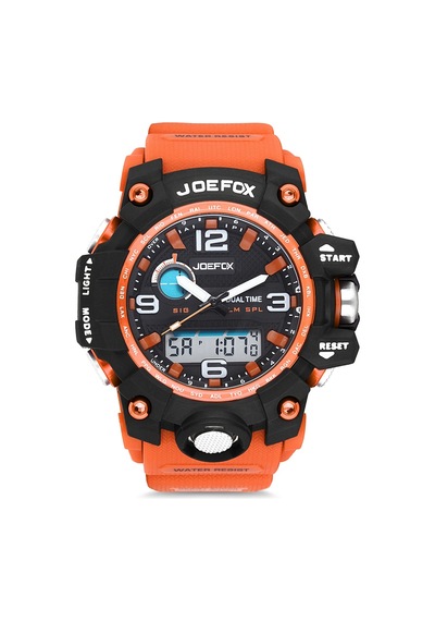 Joefox Analog Digital Silikon Kordon Unisex Kol Saati jf10007