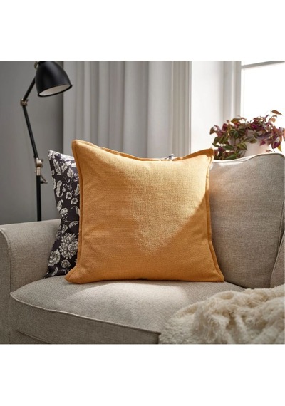 Ikea Lagerpoppel Yastık Kılıfı 50 X 50 Cm Hardal