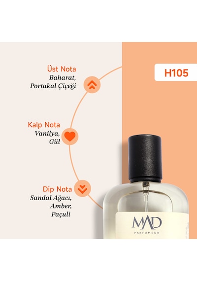 Mad H105 Selective Kadın Parfüm EDP 100 ML