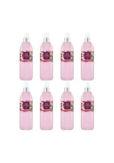 Eyüp Sabri Tuncer Japon Kiraz Çiçeği Kolonyası Silindir Pet Şişe Sprey 8 x 150 ML