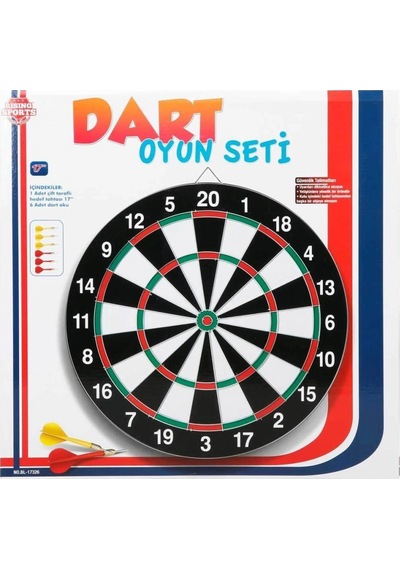 Znv Zenvia Mey İthalat Dart Oyun Seti 41,5 Cm. Znv2025 Cmn Renkli