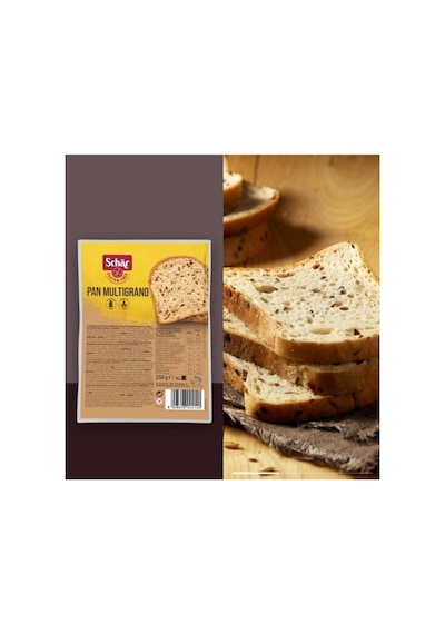 Pan Multigrano Glutensiz Keten Tohumu, Darı Ve Ayçekirdekli Ekmek 250 Gr 3 Adet
