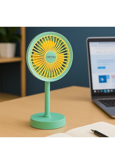Hepu Hp-f26 Usb Şarjlı Sessiz Masaüstü Mini Fan