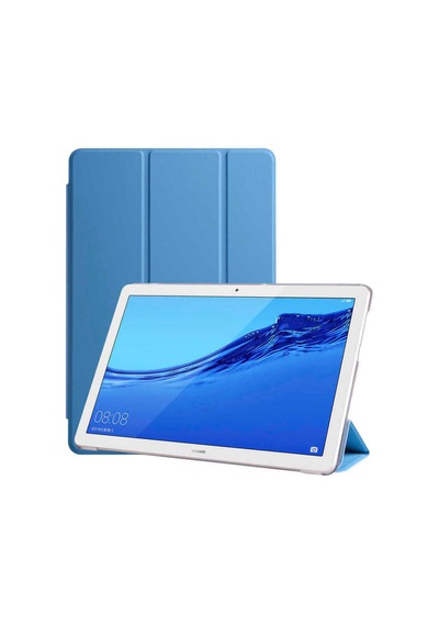 Huawei T5 10 İnc Zore Smart Cover Standlı 1-1 Kılıf Kapaklı Kılıf