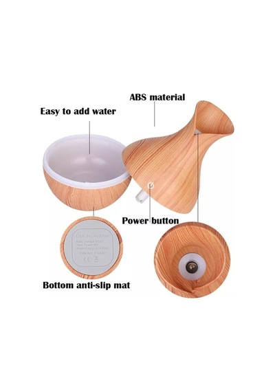 Ultrasonic Aroma Terapi Oda Hava Nemlendirici Led Işıklı Humudifier Ultrasonic Aroma Terapi Oda Hava Nemlendirici Led Işıklı Humudifier