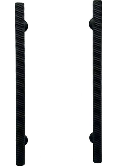 Mobilya Dolap Kulpu Mutfak Çekmece Kulpu Çizgili Dal Siyah 96 Mm 9,6 Cm 2 Adet