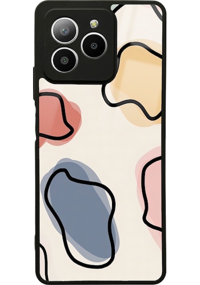 Omix X7 Nude Milky Tasarımlı Glossy Telefon Kılıfı Çok Renkli