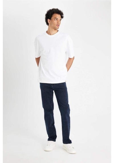 DeFacto Sergio Regular Fit Normal Kalıp Normal Bel Boru Paça Jean Pantolon	 W7086AZ24AUNM83