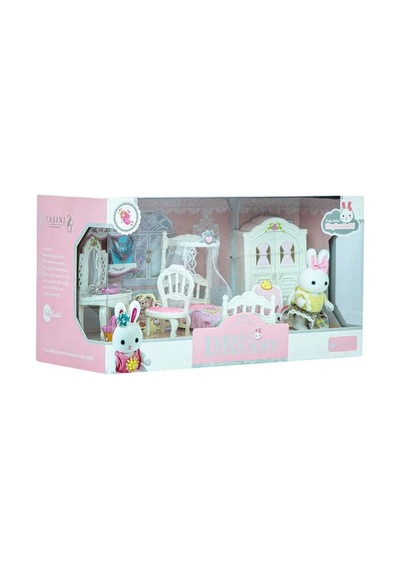 Mega By6616 Dreamy Mini Tavşan Büyük Yatak Odası Oyun Seti