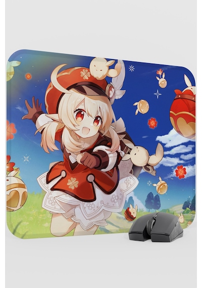 Klee Genshin Impact Anime Gacha V1 - 48x40 Xl Gaming Mouse Pad Fare Altlığı